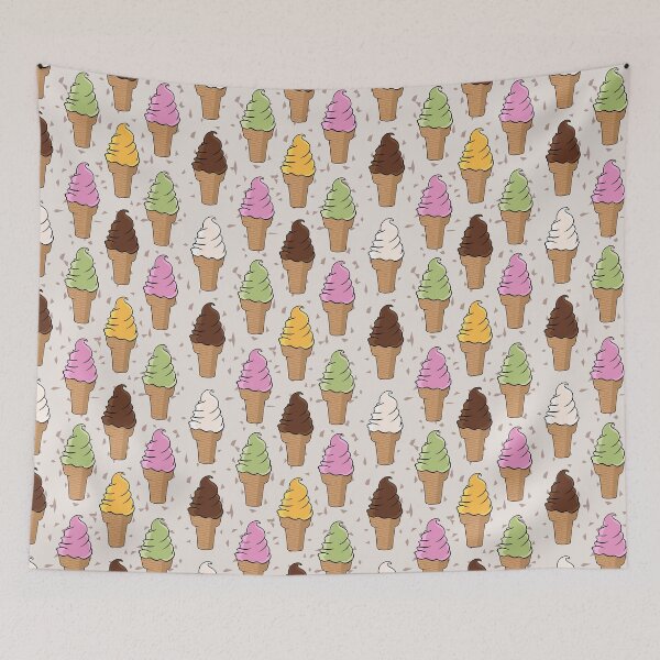 Item preview, Ice Cream Dreaming 1 Duvet Cover designed and sold by Gotcha29.