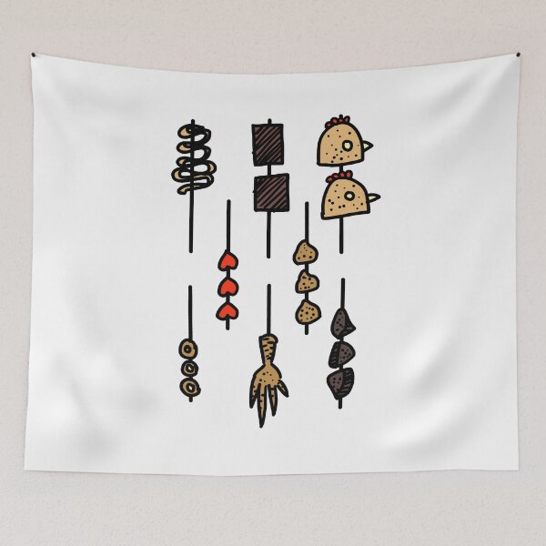 Item preview, Pinoy Street Food (grilled edition) designed and sold by fluffymafi.