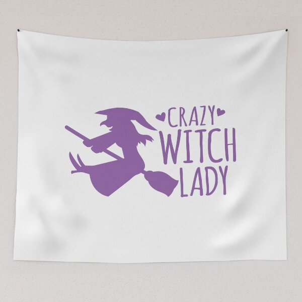 Item preview, Crazy Witch Lady  designed and sold by jazzydevil.
