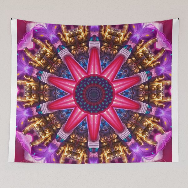 Aperçu de l'œuvre Color Pattern Kaleidoscope créée et vendue par fantasytripp.