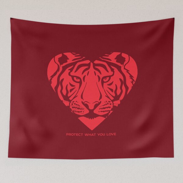 Item preview, Love Tigers - Protect What You Love designed and sold by Peppermint Narwhal.