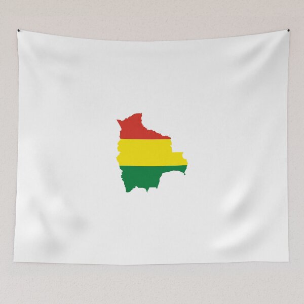 Item preview, Flag Map of Bolivia  designed and sold by abbeyz71.