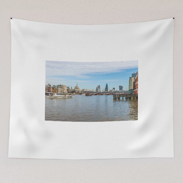 Item preview, View of London over the Thames designed and sold by martinlogan.