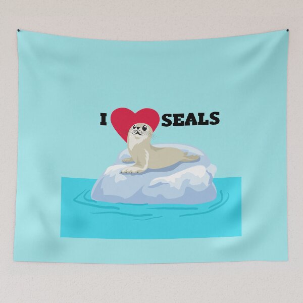 Item preview, Love Seals designed and sold by Peppermint Narwhal.