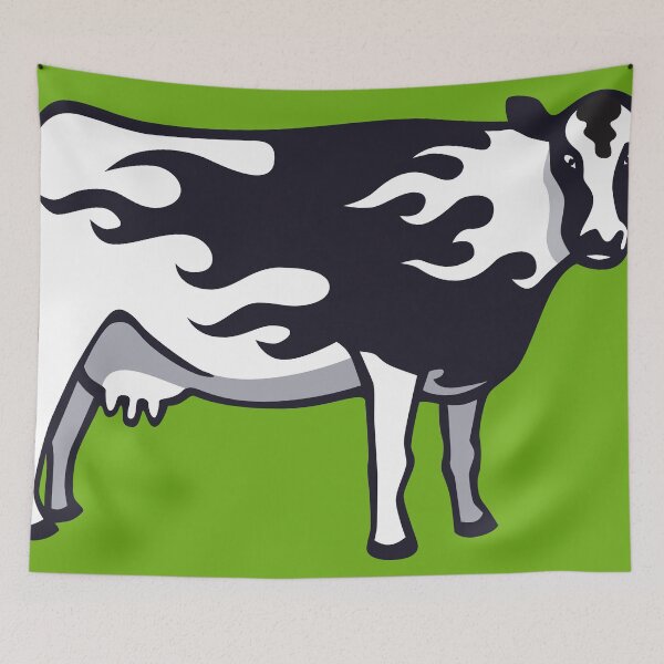 Item preview, Flaming Fast Cow designed and sold by DOODL.