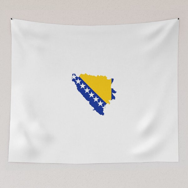 Item preview, Flag Map of Bosnia & Herzegovina  designed and sold by abbeyz71.
