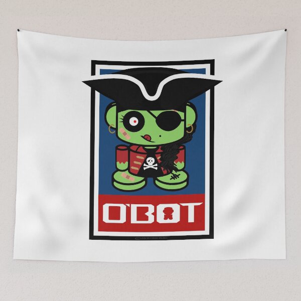 Item preview, Pirate Zombie O'bot 1.1 designed and sold by Carbon-Fibre Media.