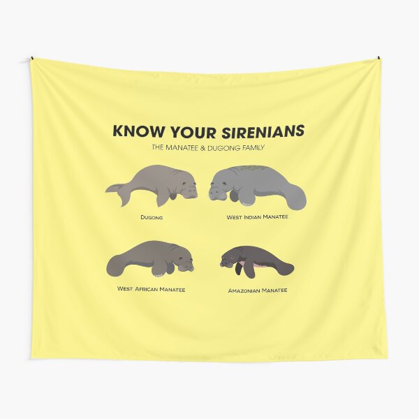 Know Your Sirenians Tapestry