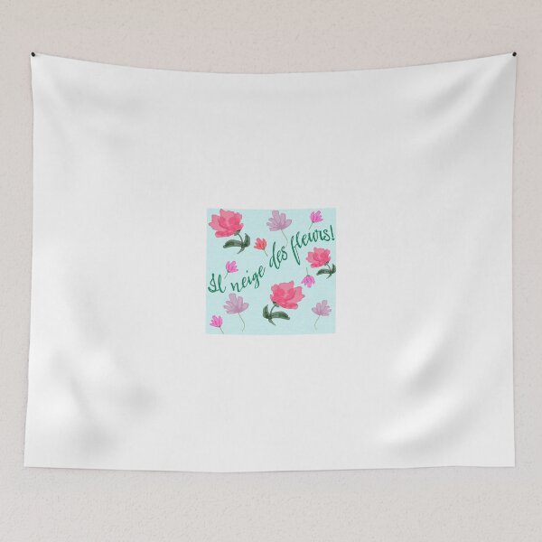 Item preview, It's Snowing Flowers French with Flowers designed and sold by Greenbaby.