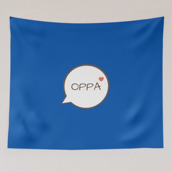 Item preview, OPPA - Blue designed and sold by Kpop Seoul Shop.