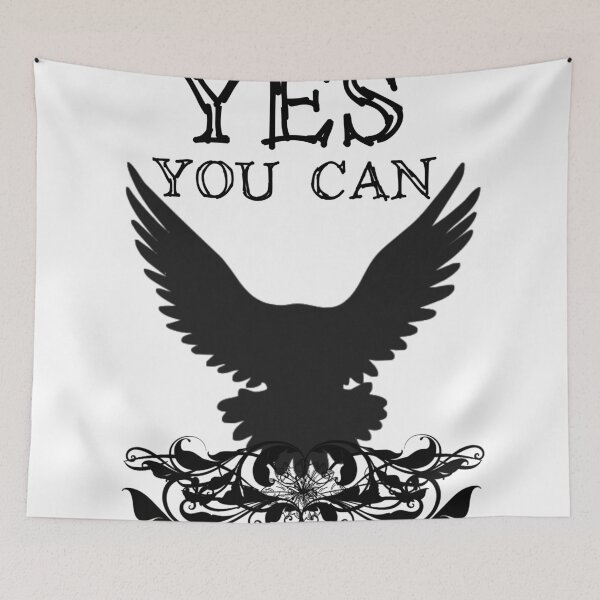 Item preview, Yes You can black and white designed and sold by JBJart.