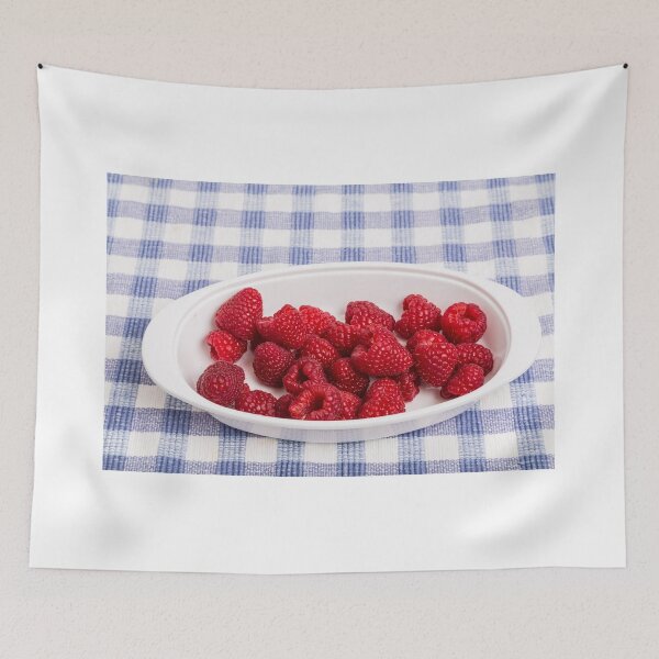 Item preview, Red Raspberries in Bowl designed and sold by dbvirago.