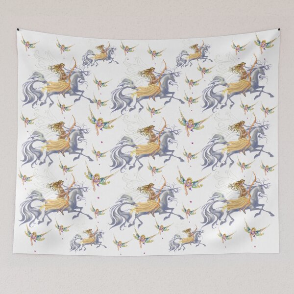 Item preview, Fairy Army Fantasy Duvet Cover designed and sold by Gotcha29.
