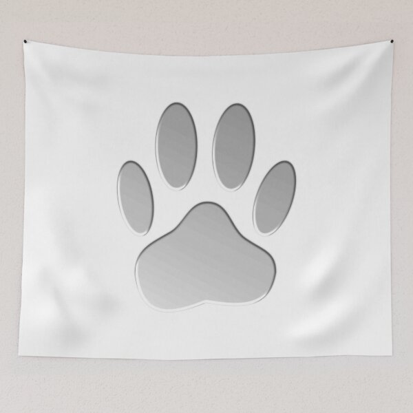 Item preview, Faux Metallic Dog Paw Print designed and sold by Almdrs.
