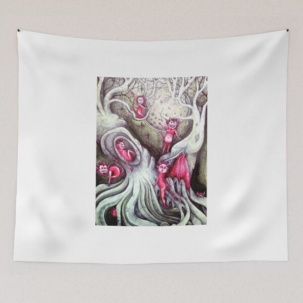 Item preview, dancing devils  designed and sold by melaniedann.