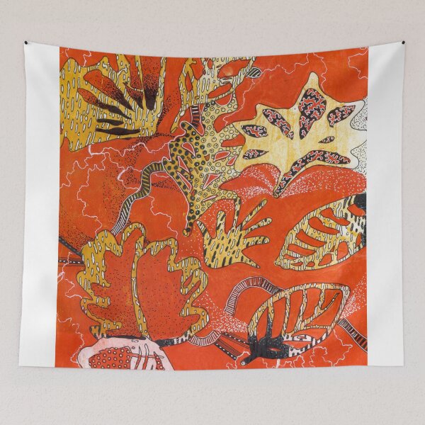 Item preview, Leaves 27 Mixed Media - Ink on Acrylic Monoprint designed and sold by Heatherian.