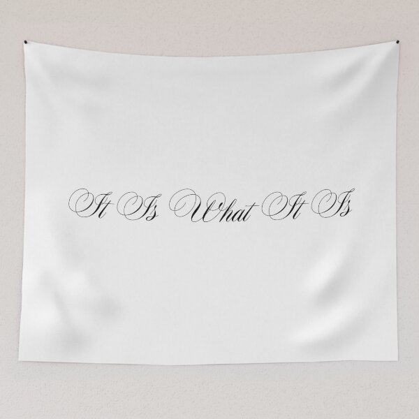 Item preview, It Is What It Is - Louis Tomlinson Tattoo designed and sold by eepallack.