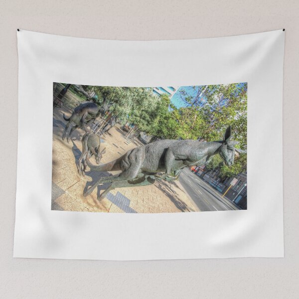 Item preview, Kangaroos In The City 3 - Perth WA - HDR designed and sold by Colin  Williams Photography.