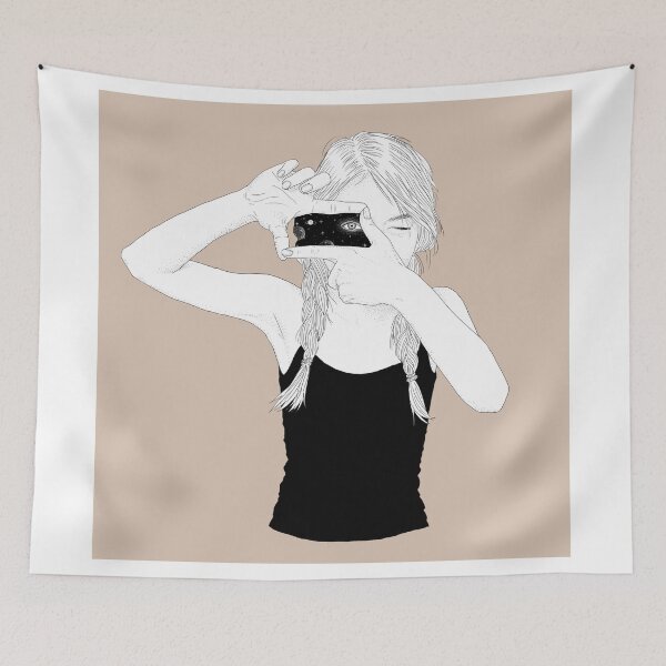 Item preview, Universe in her eyes designed and sold by whaili0531.