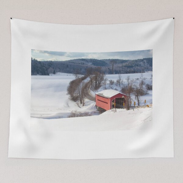 Item preview, Covered Bridge designed and sold by Eunice Gibb.