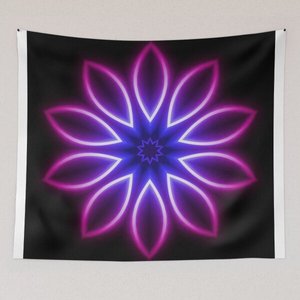 Aperçu de l'œuvre Purple Glow Pattern créée et vendue par fantasytripp.