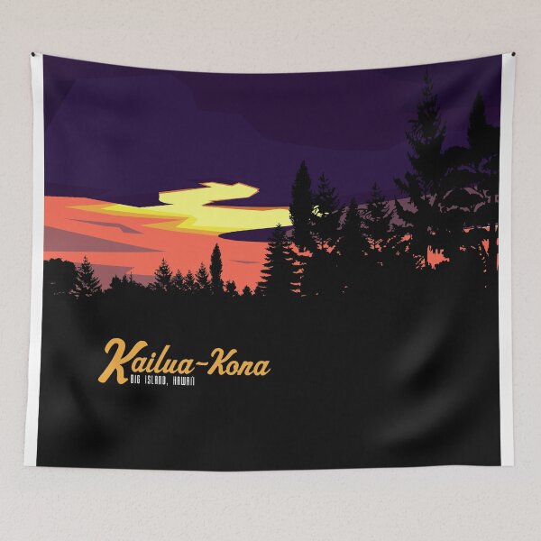 Item preview, Kailua Kona Hawaii Sunset designed and sold by PatinoDesign.