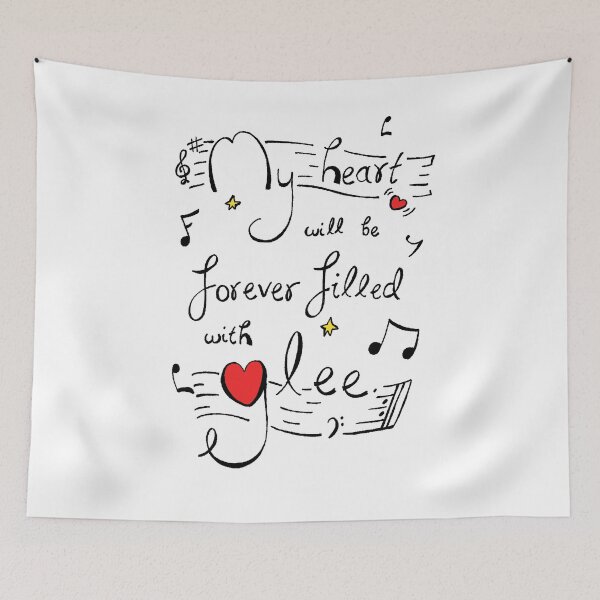 Item preview, My Heart will be Forever Filled with Glee designed and sold by Justine Matthew.