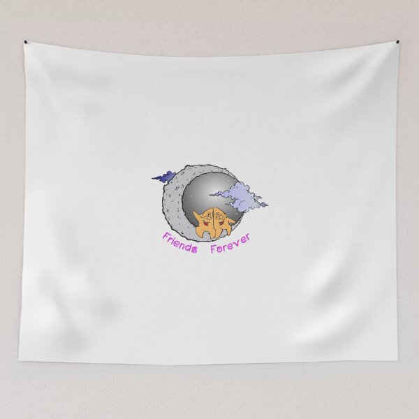 Item preview, Friends on the Moon designed and sold by Skree.