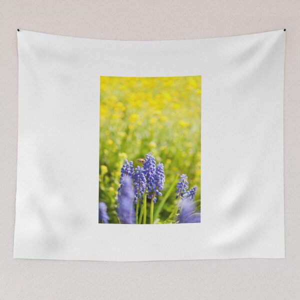 Item preview, blue Muscari Mill flower designed and sold by Arletta Cwalina.