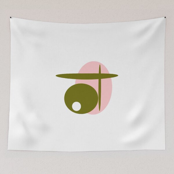Aperçu de l'œuvre Salmon pink, olive green, modern créée et vendue par ackelly4.