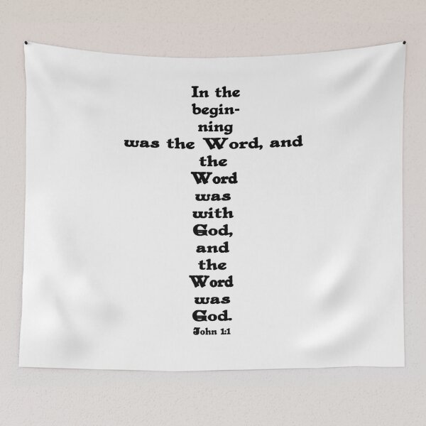 Item preview, JOHN 1:1 cross designed and sold by Calgacus.