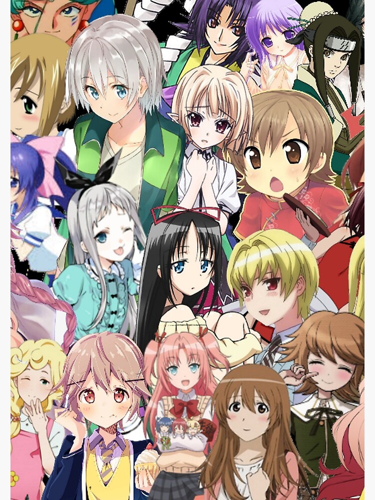 Anime trap collage