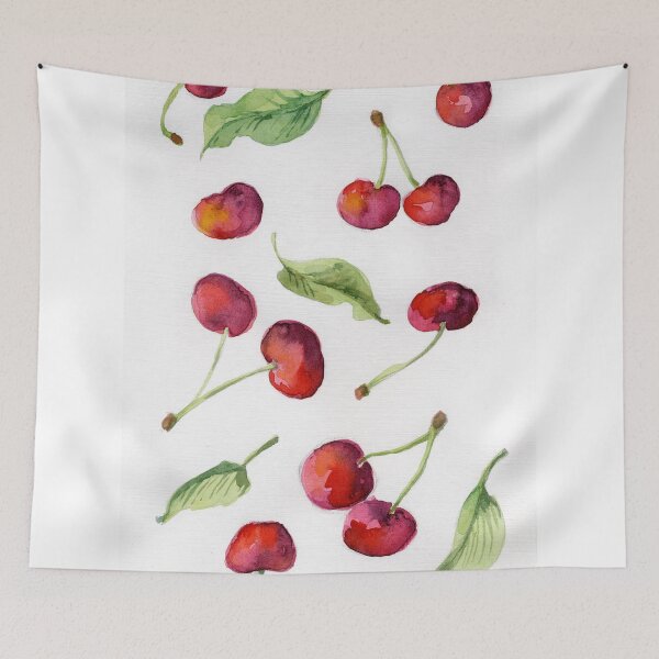 Item preview, Watercolor  cherry. Raster illustration. designed and sold by Olga Berlet.