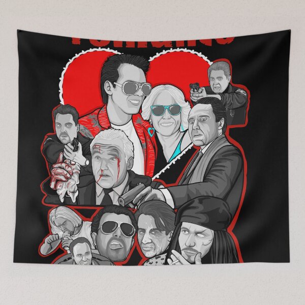 Item preview, True Romance character collage art designed and sold by gjnilespop.