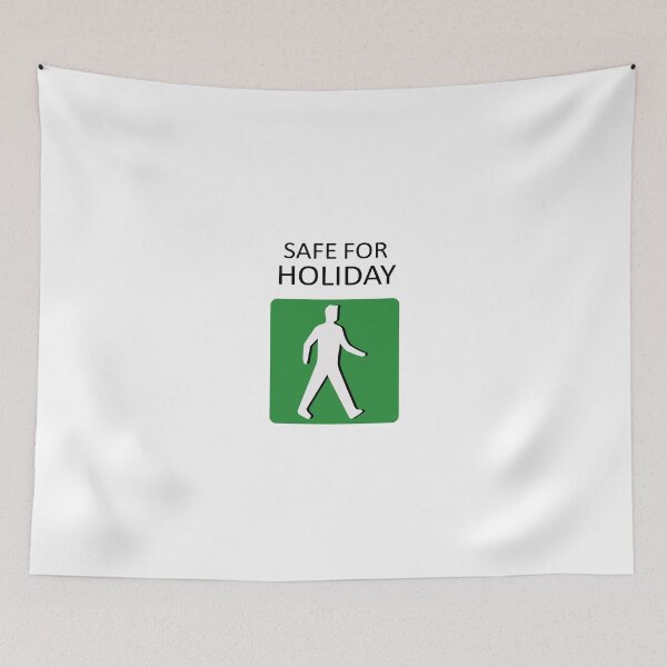 Item preview, safe for holiday designed and sold by Mimi Huang.