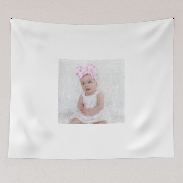 Item preview, Little Miss With Pink Polka Dots designed and sold by RobynLee.