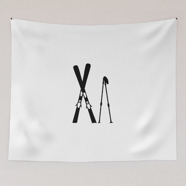 Item preview, Crossed ski sticks designed and sold by Designzz.