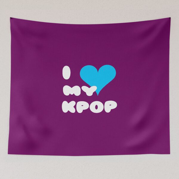 Item preview, I LOVE MY KPOP - Purple designed and sold by Kpop Seoul Shop.
