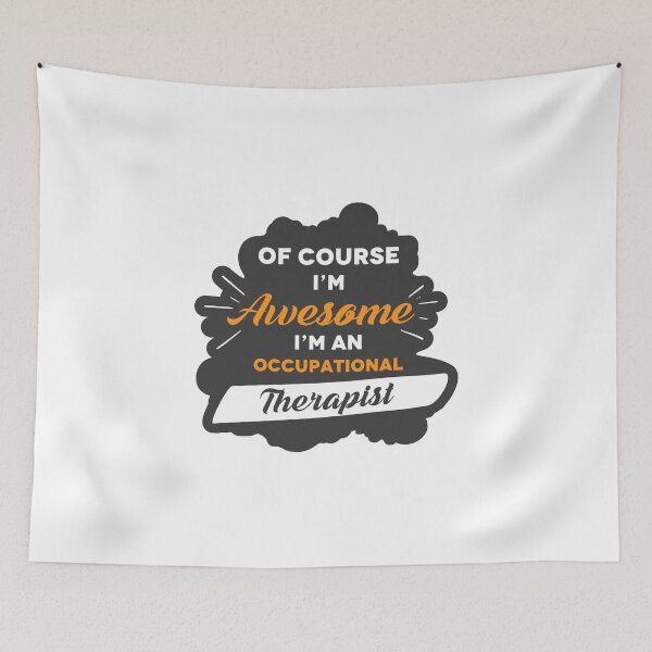 Item preview, Occupational Therapists  Of Course I'm Awesome  Therapy Gifts design designed and sold by stuch75.