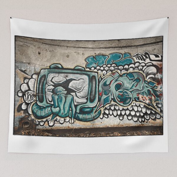 Item preview, Old Tank & Graffiti #02 of 3 designed and sold by Malcolm Heberle.