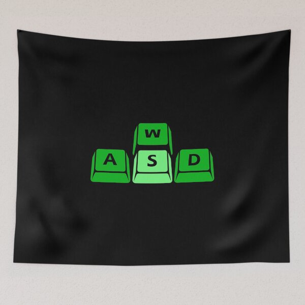 Item preview, Cool Gaming product  AWSD  Keyboard Game Controls Design designed and sold by stuch75.