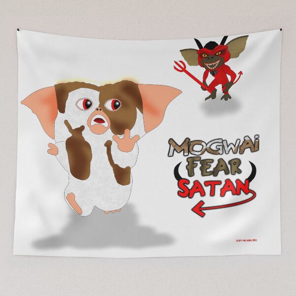 Artikelvorschau, Mogwai fürchtet Satan entworfen und verkauft von ScottMulhern.