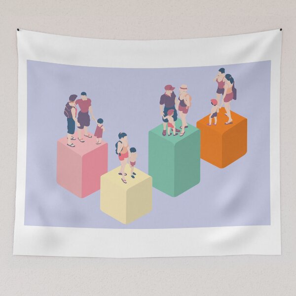 Item preview, Isometric Infographic Family Types - LGBT included designed and sold by aurielaki.