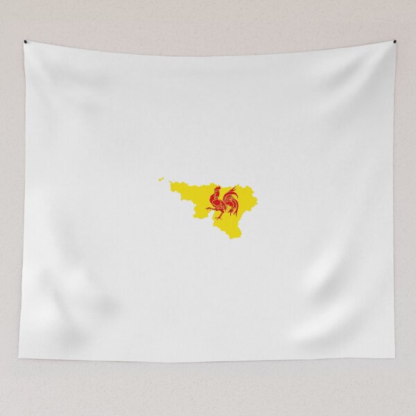 Item preview, Flag Map of Wallonia  designed and sold by abbeyz71.