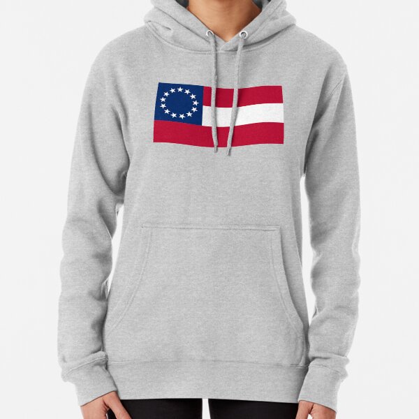 Confederate Flag Sweatshirts Hoodies Redbubble   Ssrco,mhoodie,womens,heather Grey,front,square Product,x600 Bg,f8f8f8.1u4 