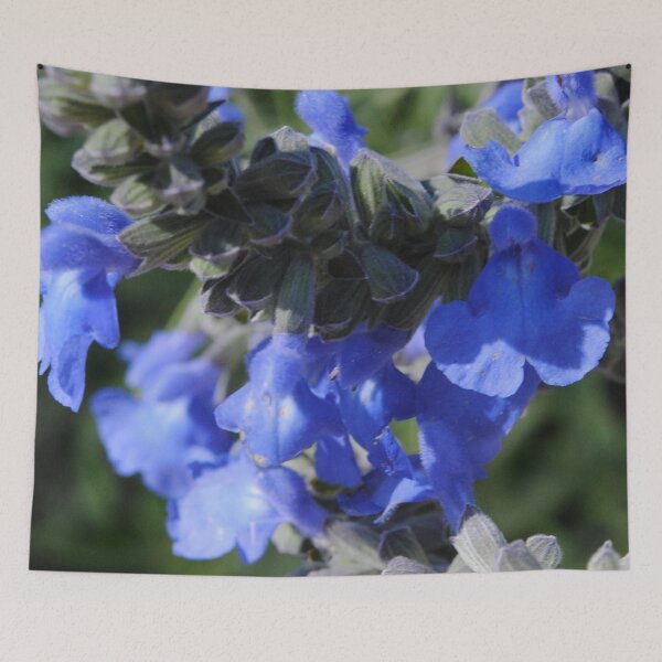 Item preview, Blue Flowers Tall Stems designed and sold by bloomingvine.