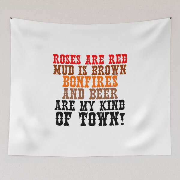 Item preview, ROSES ARE RED MUD IS BROWN designed and sold by Divertions.