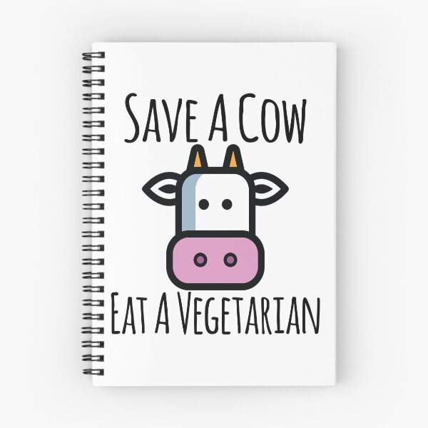 Item preview, Cow Lover product - Save A Eat A Vegatarian - Farm Animal Gifts designed and sold by stuch75.