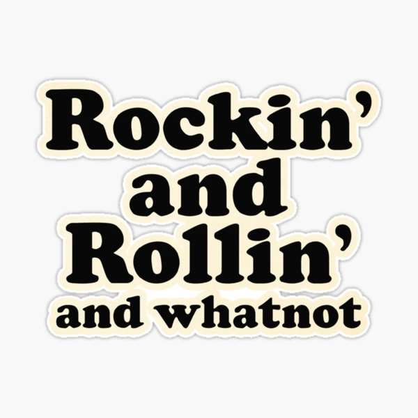 Rock On Sticker for Sale by Bogdan86