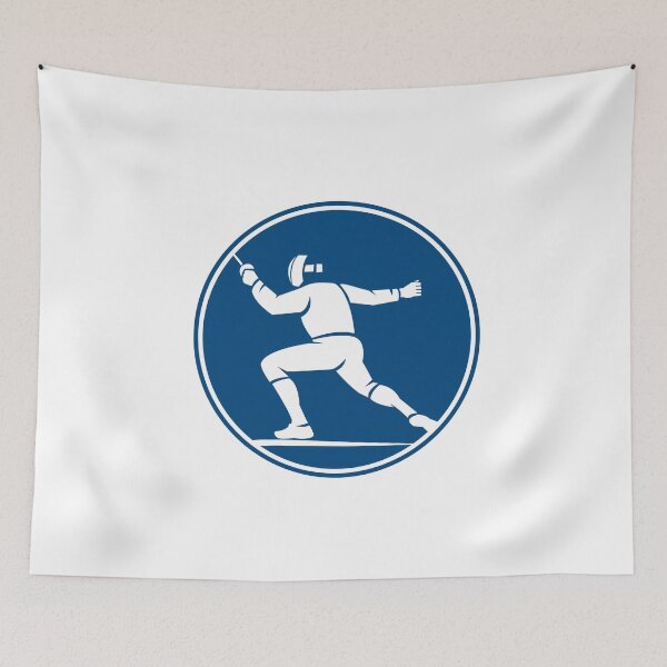 Item preview, Fencing Side Circle Icon designed and sold by patrimonio.